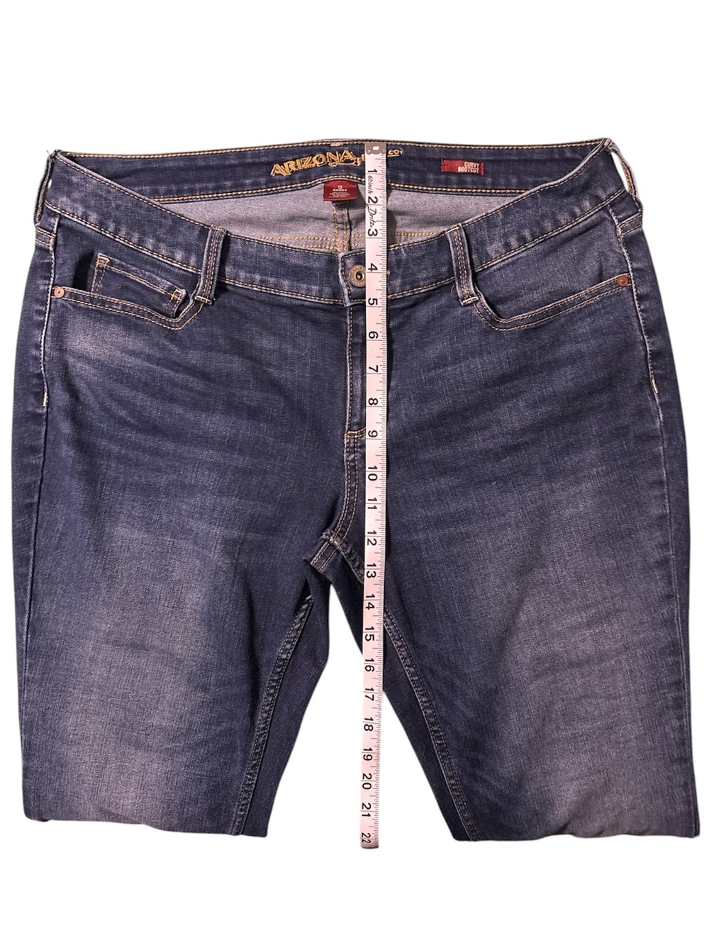 Arizona Jean Company Women's Dark Blue Bootcut Jeans - Picture 3 of 6